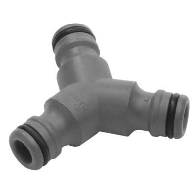 Gardena 3-wegstuk Tuinslang Koppeling - 19mm/13mm, Weerbestendig, Eenvoudige Zonder Gereedschap Installatie