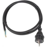 Voedingskabel rubber 1.5 m 3g1.5 cee 7/7-stekker naar vrij uiteinde Velleman - Velleman - thumbnail