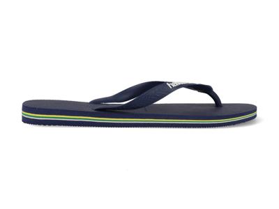 Havaianas Brasil Logo Slipper Heren Navy Blue 47/48