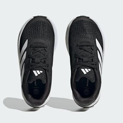 adidas Duramo SL Sportschoenen Kids Zwart Wit Grijs