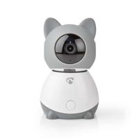 Nedis Smart WiFi Indoor IP-camera | Kantel-/Draaifunctie | Full HD | Auto-tracking | Met Slaapliedje | Klimaatsensor - thumbnail