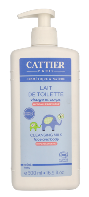 Cattier Baby Cleansing Milk 500 ml Cattier Baby Cleansing Milk 500 ml
