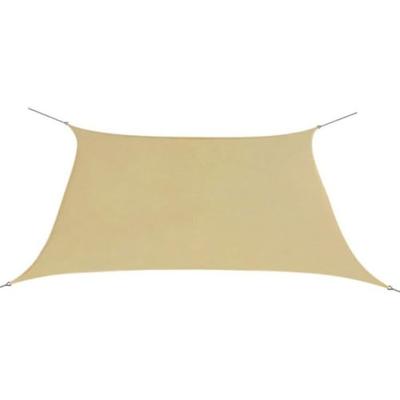 Zonnetent Faura Beige 4 x 6 m Rechthoekig