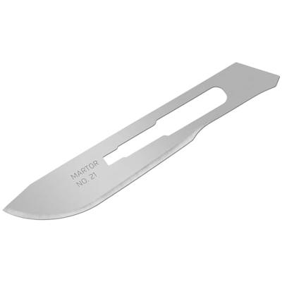 MARTOR SKALPELLKLINGE 21 Spezialschliff Meslemmet 66 mm Staal 10 stuk(s)