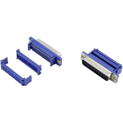 Connfly DS1036-09MPU2PX-YT D-sub stekker 180 ° Aantal polen: 9 Snijklem 1 stuk(s)