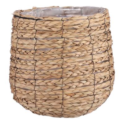Plantenmand Mica Avalon zeegras rond lichbruin 31x30cm | 3 stuks Plantenmand Mica Avalon zeegras rond lichbruin 31x30cm | 3 stuks