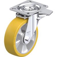 Blickle L-ALTH 125K-ST Zwenkwiel met rem Wieldiameter: 125 mm Draagvermogen (max.): 250 kg 1 stuk(s) - thumbnail