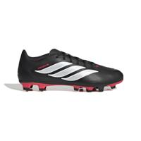 adidas Predator Club Gras / Kunstgras Voetbalschoenen (MG) Zwart Wit Rood - thumbnail