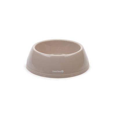 Hondenvoerbak kunststof beige 19 cm