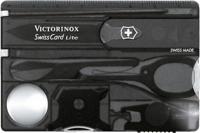 Victorinox SwissCard Lite 0.7333.T3 Zakgereedschapsset Aantal functies 13 Onyx (transparant) - thumbnail