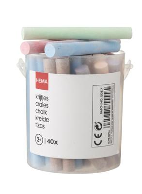 HEMA Krijtjes - 40 stuks