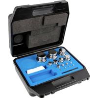 Kern 304074 Gewichtenset 304-074, OIML-klasse E1, nominale waarde 1 g - 2 kg, knop, roestvrij staal gepolijst, in kunststof koffer - thumbnail