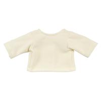 Heless Poppen ribfluwelen jurk hartjesconfetti, 35-45 cm - thumbnail