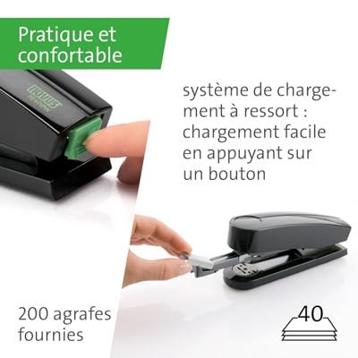 Novus nietmachine Re+New B4, zwart Novus nietmachine Re+New B4, zwart