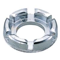 Hozan Nippelspanner rond chroom C-120 - thumbnail