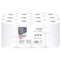 Papernet papieren handdoeken Standard, centerfeed, 1-laags, 117 meter, pak van 12 stuks - thumbnail