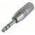 Neutrik NA3MP XLR-adapter XLR-stekker - Jackplug male 6,3 mm Stereo Inhoud: 1 stuk(s) - thumbnail