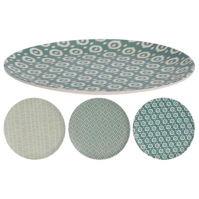 Basic Bamboe bord 20 cm groen