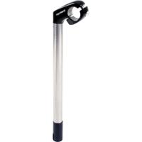 Stuurpen Ergotec CAT Tube RVS 22,2 300 mm 22,2 mm - zwart - thumbnail