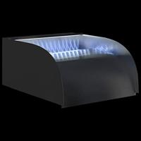 Waterval met LED's 30x34x14 cm roestvrij staal 304 - thumbnail