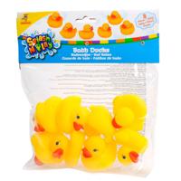 Happy World badeendjes 8 stuks - thumbnail