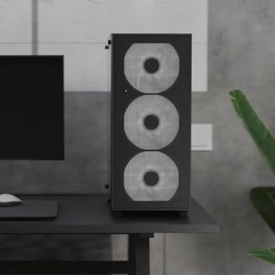 PC-behuizing (zonder voeding) - AEROCOOL B509A Flow - ACCM-BD02063.11 - Mid-tower - ATX-vormfactor - Zwart PC-behuizing (zonder voeding) - AEROCOOL B509A Flow - ACCM-BD02063.11 - Mid-tower - ATX-vormfactor - Zwart