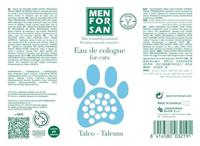 Huisdierparfum Menforsan Talkpoeder 125 ml - thumbnail