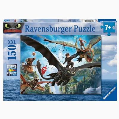 Ravensburger legpuzzel draken en helden - 150st. xxl Ravensburger legpuzzel draken en helden - 150st. xxl