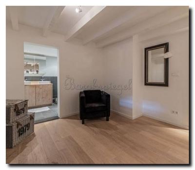 Moderne spiegel Lucerne Zwart-zilver large 93mm