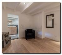 Moderne spiegel Lucerne Zwart-zilver large 93mm - thumbnail