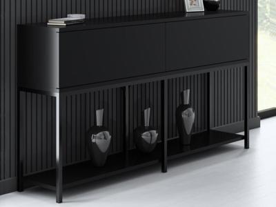 Console LODINO 150 cm zwart