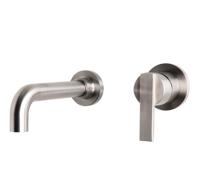 Sento RVS inbouw wastafelkraan 20cm SWW105 - thumbnail