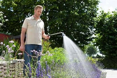 GARDENA Premium Broes + verlengstuk broes met verlengstuk