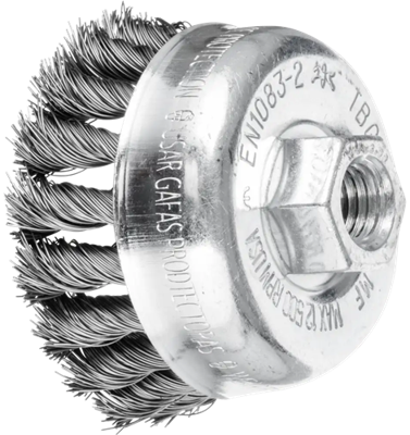 PFERD TOOLS Komborstel met schroefdraad, getordeerd POS TBG 65/M14 ST 0,35 Tbg 43305002 1 stuk(s)