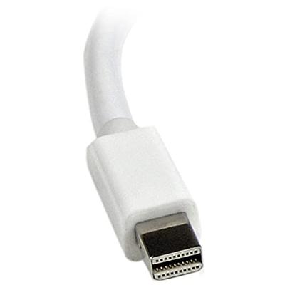 Mini DisplayPort naar VGA-Adapter Startech MDP2VGAW Wit Zwart 0,12 m
