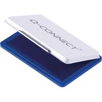 Q-CONNECT stempelkussen, ft 90 x 55 mm, blauw - thumbnail