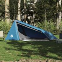 Tunneltent 1-persoons waterdicht blauw - thumbnail
