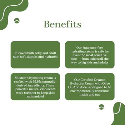 Mustela Bébé Bio Crème Hydratante 150ml