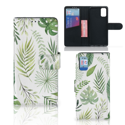 Samsung Galaxy A41 Hoesje Leaves Samsung Galaxy A41 Hoesje Leaves