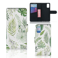 Samsung Galaxy A41 Hoesje Leaves - thumbnail