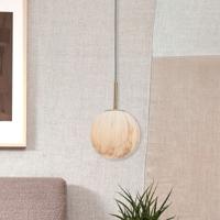 its about RoMi Hanglamp 'Carrara' 22cm, Marmerlook, kleur Wit - thumbnail