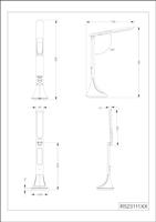 Trio TafellampPatty wit met wekfunctie - R52311101 - thumbnail