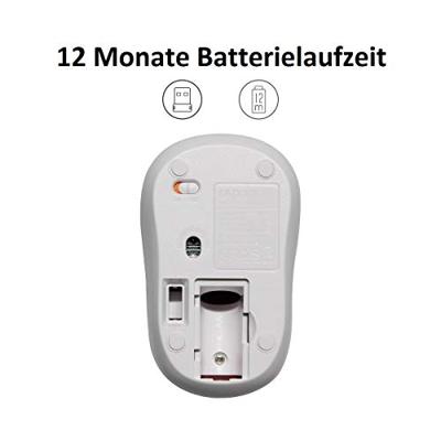 Rapoo M10 Plus Draadloze Muis Muis Wit