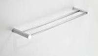 Wiesbaden Ida dubbele handdoekrek 60 cm chroom - thumbnail