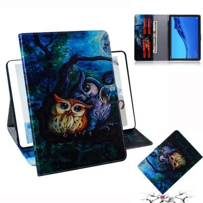 Olie uil patroon horizontale Flip lederen case voor Huawei MediaPad M5 Lite 10 1 met houder & Card slot & portemonnee Olie uil patroon horizontale Flip lederen case voor Huawei MediaPad M5 Lite 10 1 met houder & Card slot & portemonnee