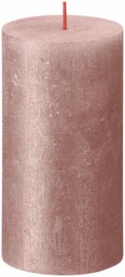 Bolsius Rustiek stompkaars 130/68 Pink