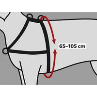 TRIXIE HONDENTUIG TRAININGSTUIG LEAD'N'WALK SOFT ZWART 65-105X2,5 CM - thumbnail