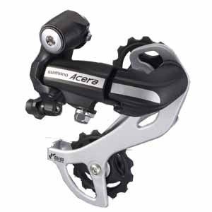 Shimano Acera RD-M360-SGS Versnelling 7/8V - Zwart