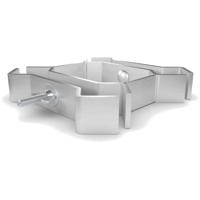 Contestage PLTPRO-FC4 verbindingsklem voor vier PLTPRO-WE ronde poten - thumbnail