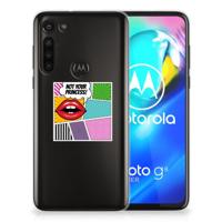 Motorola Moto G8 Power | Sillicone Back Cover | Popart Princess - thumbnail